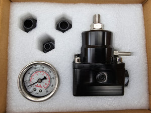 Fuel Pressure Regulator AN8 + Gauge