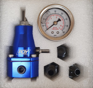Fuel Pressure Regulator AN6 + Gauge