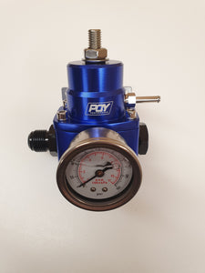Fuel Pressure Regulator AN8 + Gauge