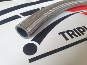 AN16 Stainless Steel Braided Fuel Hose